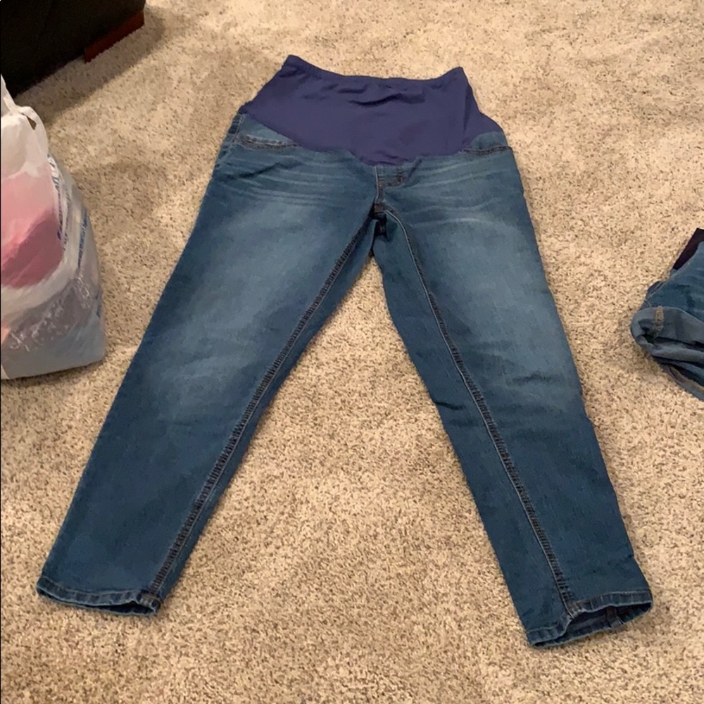 Maternity jeans